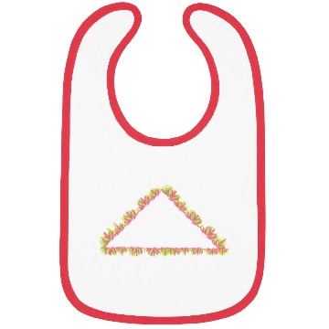 Discover triangle nature icon grass Bibs
