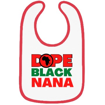 Discover Dope Black nana Bibs