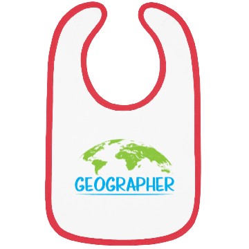 Discover Geographer Geographic Teacher Geography Student Bibs