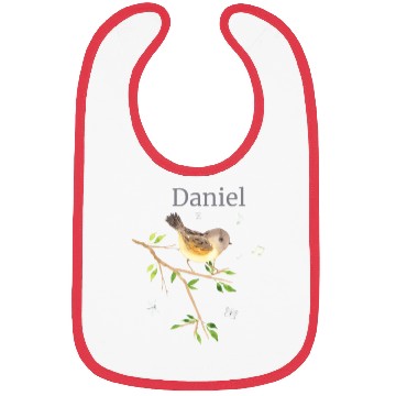 Discover Waldier Bird Name Daniel Bibs