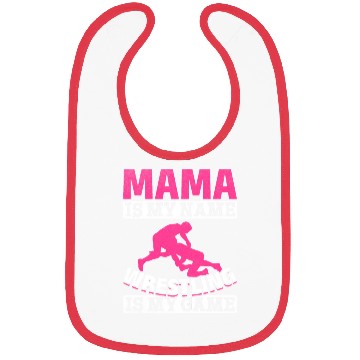 Discover Wrestler Mama Is My Name Wrestling Is My Game Bibs