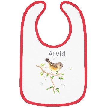 Discover Waldier Bird Name Arvid Bibs