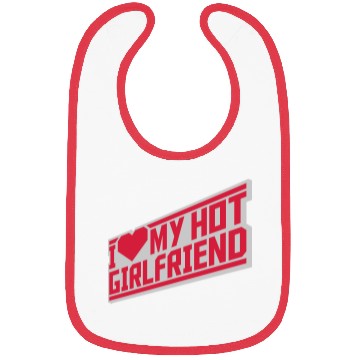 Discover I love my girlfriend Bibs