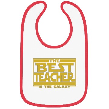 Discover The best teacher in the galaxy Bibs