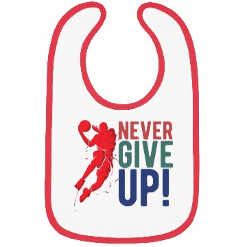 Discover NEVER GIVE UP - Basketball Bibs