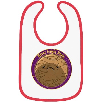 Discover galaxy never school Bibs