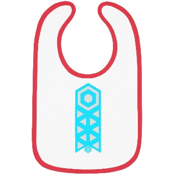 Discover Letter I Logo Robot Bibs