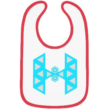 Discover Letter H Logo Robot Bibs