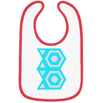 Discover Letter B Logo Robot Bibs