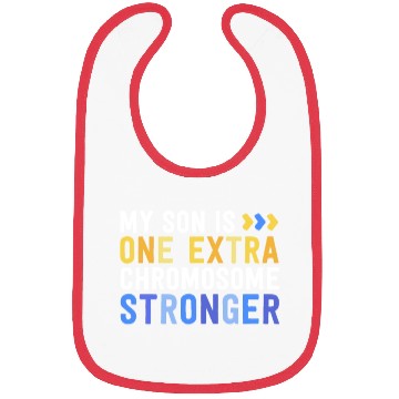 Discover Family Down Syndrome Awareness My Son One Extra Bibs
