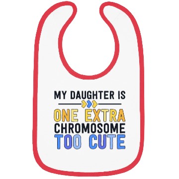 Discover Family Down Syndrome Awareness for Dad Mom Extra Bibs