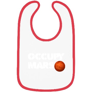 Discover Occupy Mars Bibs