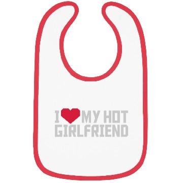 Discover I love my Girlfriend Bibs