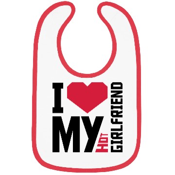 Discover I love my girlfriend Bibs