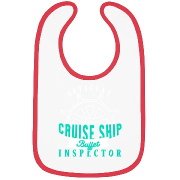 Discover Funny Cruise Ship Buffet Inspector Partners Bibs