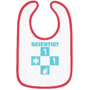 Discover Scientist in Training Girl Science Lover Bibs