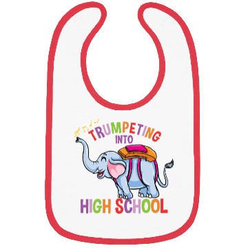 Discover Elephant Trumpeting Into High School Bibs