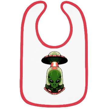 Discover alien green Bibs