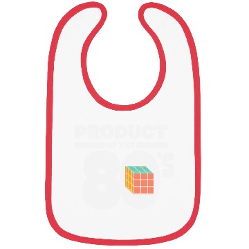 Discover Product of the 80s 1980s Retro Vintage Cube Toy Bibs
