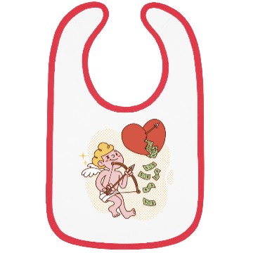 Discover Funny cupid Bibs