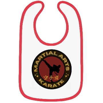 Discover Karate Martial Arts Bibs