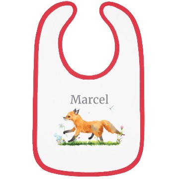 Discover Waldtier Reh Hase Hedgehog Flowers Name Marcel Bibs