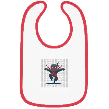 Discover Math Teacher Math Ninja Bibs