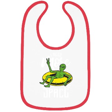 Discover I Need More Space Alien Vacation Bibs