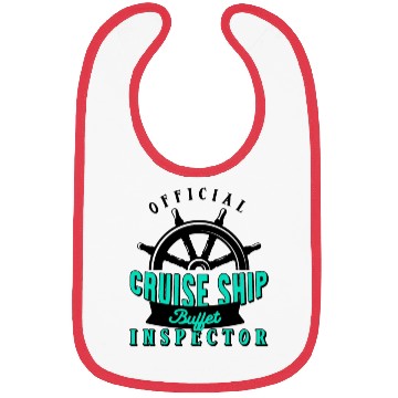Discover Funny Cruise Ship Buffet Inspector Partners Bibs