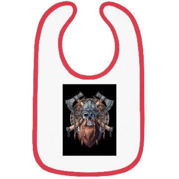 Discover Viking Warrior Skull Bibs