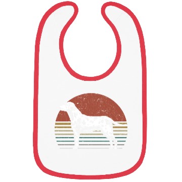 Discover Dalmatian Retro Dog Lover Bibs