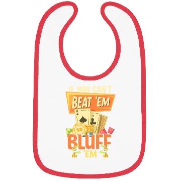 Discover Card Game Royal Flush Ace Bibs