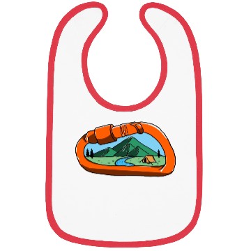 Discover Climb adventure art Bibs