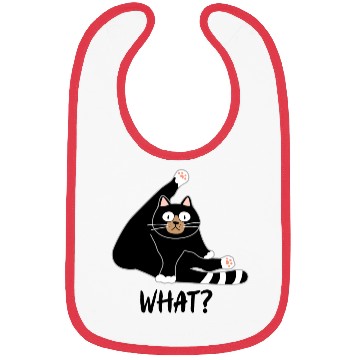 Discover What Stripper Black Cat Funny Design Bibs