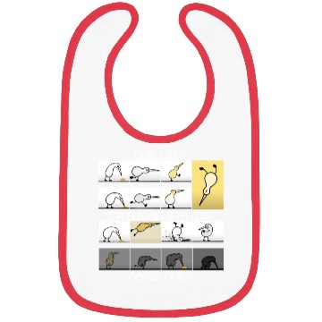 Discover ONE LIFE 1 GAME OVER NO DRUG NO COCAINE NO alcohol Bibs