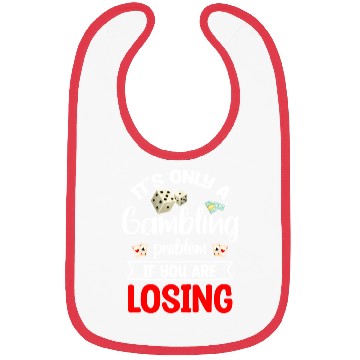 Discover Gambling Cards Poker Face Spades Bibs