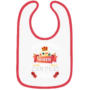 Discover Card Game Card Poker Game Bibs