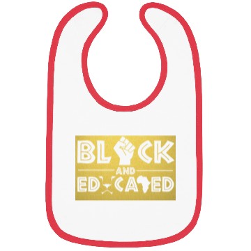 Discover Black and Educated Black History Month Bibs