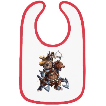 Discover Norse Bear Viking Warrior Bibs
