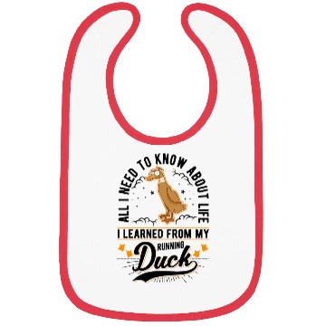 Discover Indian Runner Duck Running Bibs