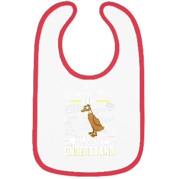 Discover It's A Running Duck Thing Bibs