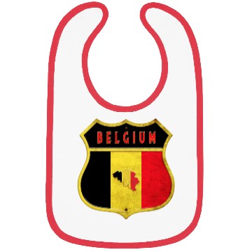 Discover Belgium coat of arms flags design Bibs