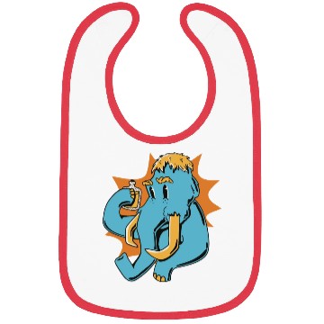 Discover Mammoth animal Bibs