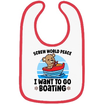 Discover Sailing Sailboat Boating Kid Child Yacht Boat Bibs