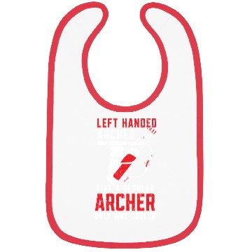 Discover Left Handed Archer Archery Bowman Bowhunter Bibs