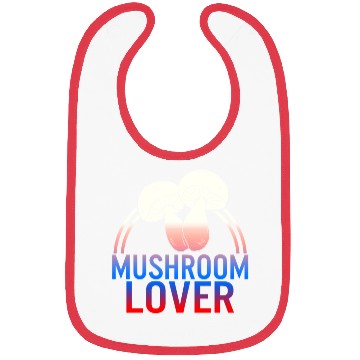 Discover Fungi Bibs, The Mushroom Lover Bibs, Funny