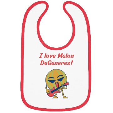 Discover I love Melon DeGeneres Bibs