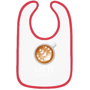 Discover Latte Artist Coffee Lover Bibs