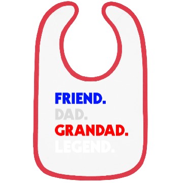 Discover FRIEND DAD GRANDAD LEGEND Bibs