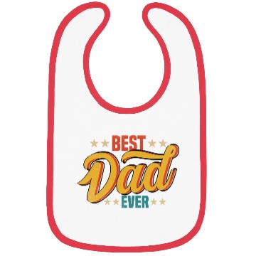 Discover Best Dad Ever Vintage Design Bibs